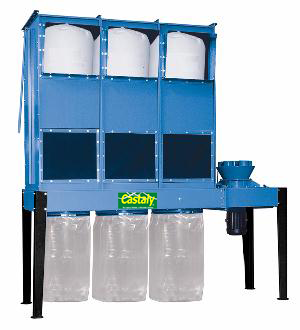 IN - OUT DOOR 10 HP DUST COLLECT SYSTEM