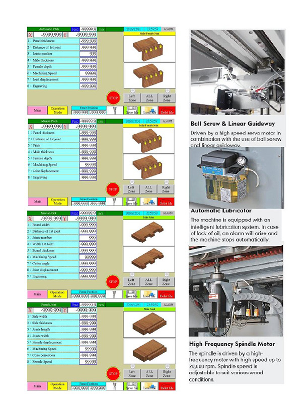 CNC Dovetail Machine (4 Different Styles Dovetails)